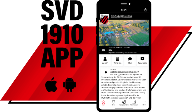 Werbung für die SVD 1910 App